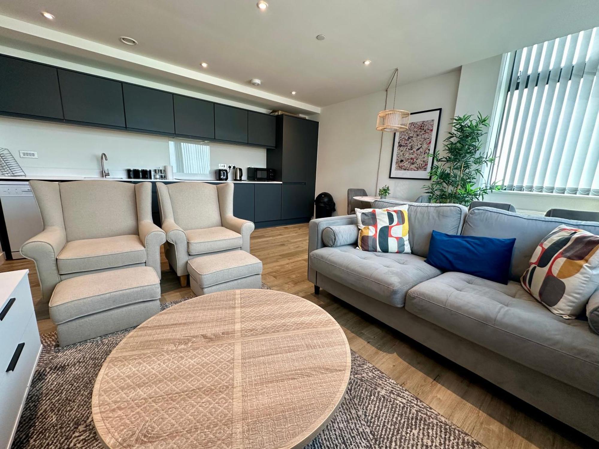 Lovely 1 Bed Apartment - Old Trafford Manchester Dış mekan fotoğraf